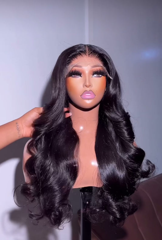 26-Inch Body Wave glueless Luxury Wig | 5x5 Lace Closure | 380% Density | 100% Human Hair
