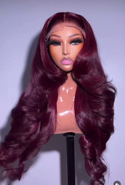 26” Luxury Body Wave Wig – 380% Density | 5x5 Closure | Glueless Unit